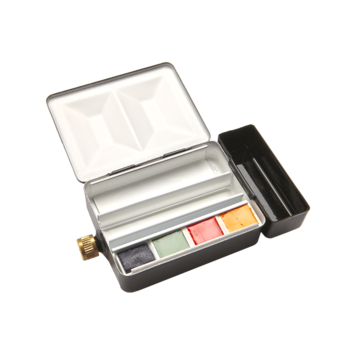 Fome aquarelbox ROOD met waterreservoir
