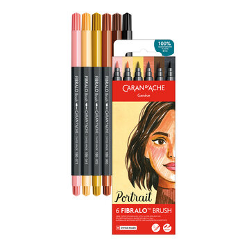 Caran d'Ache Fibralo brush stiften