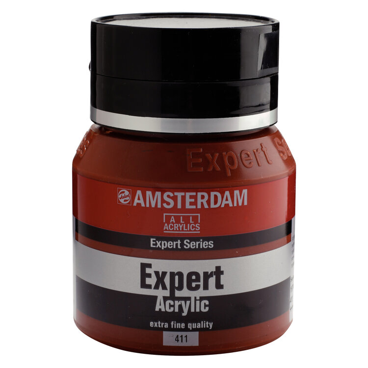 Amsterdam Expert 411 acrylverf 400ml gebrande sienna