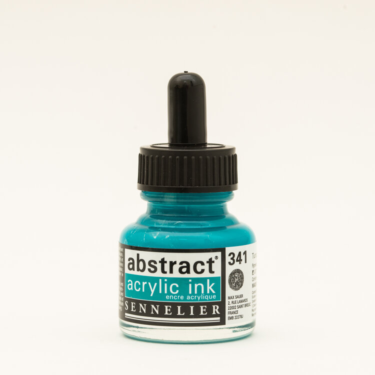 Sennelier (Abstract) 341 acryl inkt 30ml - turquoise
