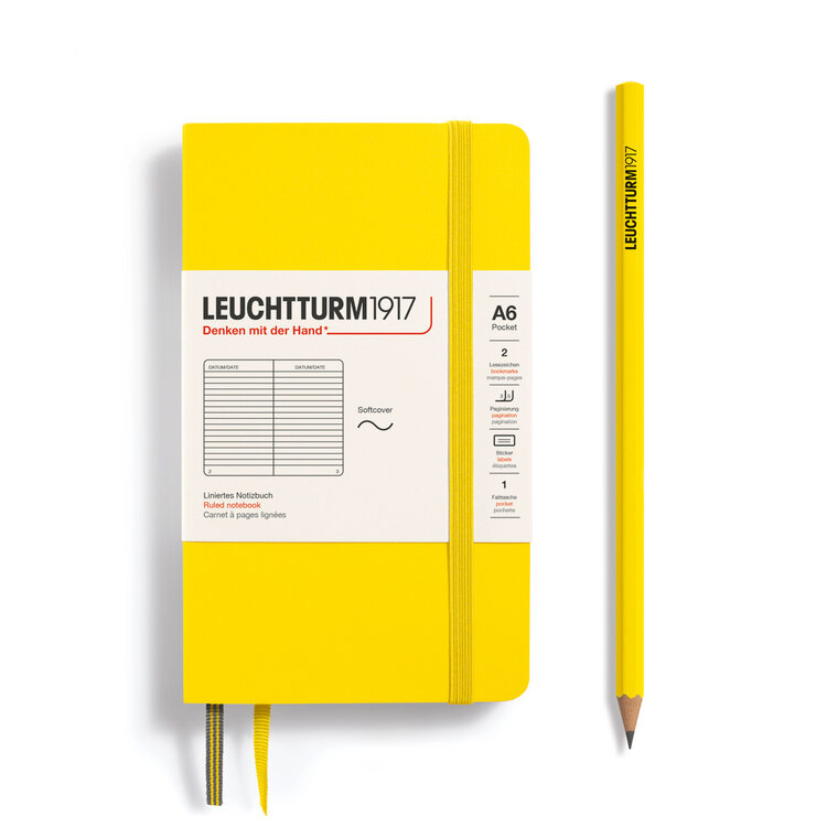 Leuchtturm1917 notitieboek (hardcover) A6 - ruled pocket