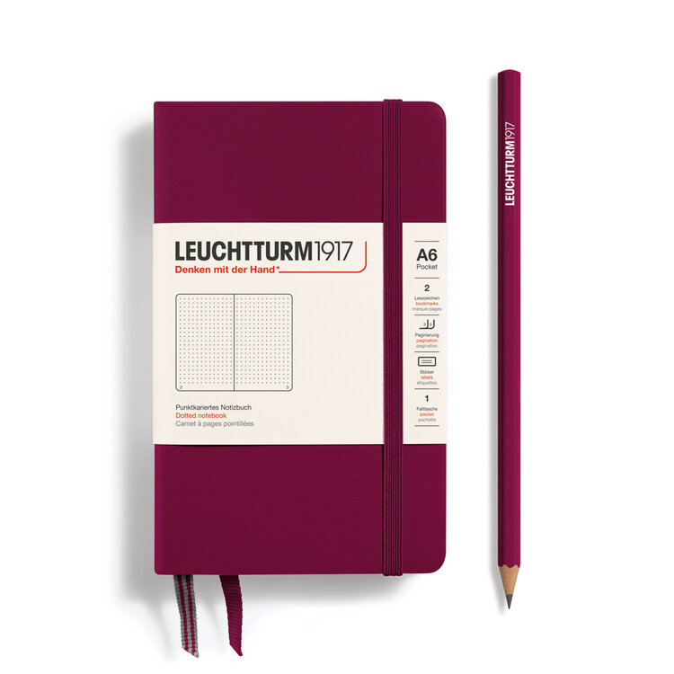 Leuchtturm1917 notitieboek (hardcover) A6 - ruled pocket