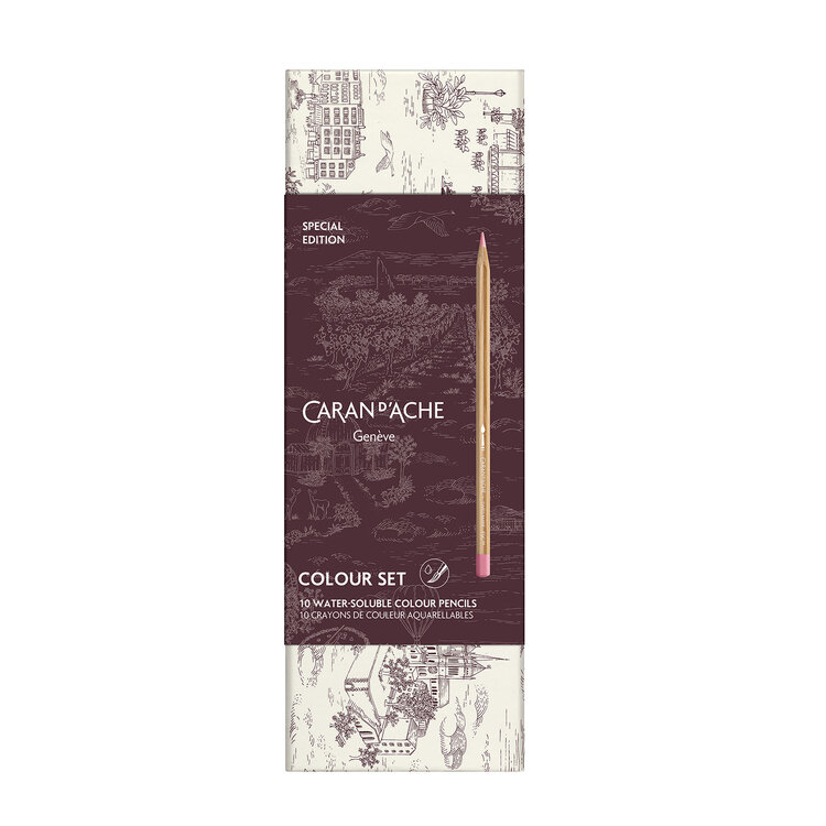 Caran d'Ache aquarelpotloden set X-mas 2026