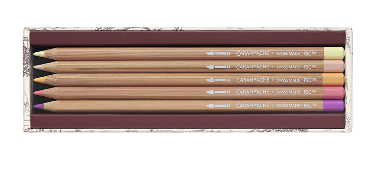 Caran d'Ache aquarelpotloden set X-mas 2026