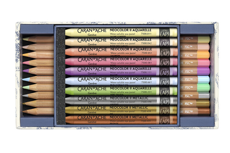 Caran d'Ache mixed media set X-mas 2026