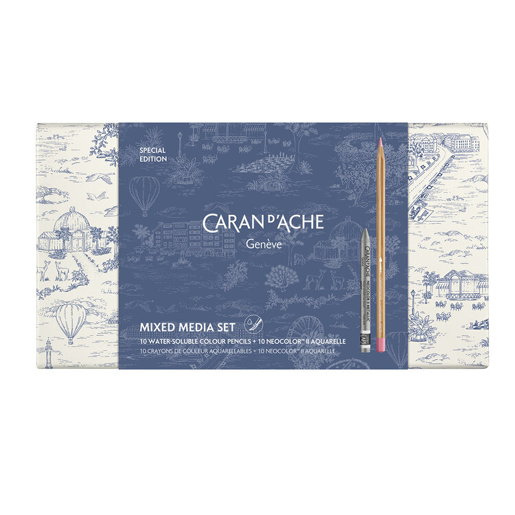 Caran d'Ache mixed media set X-mas 2026