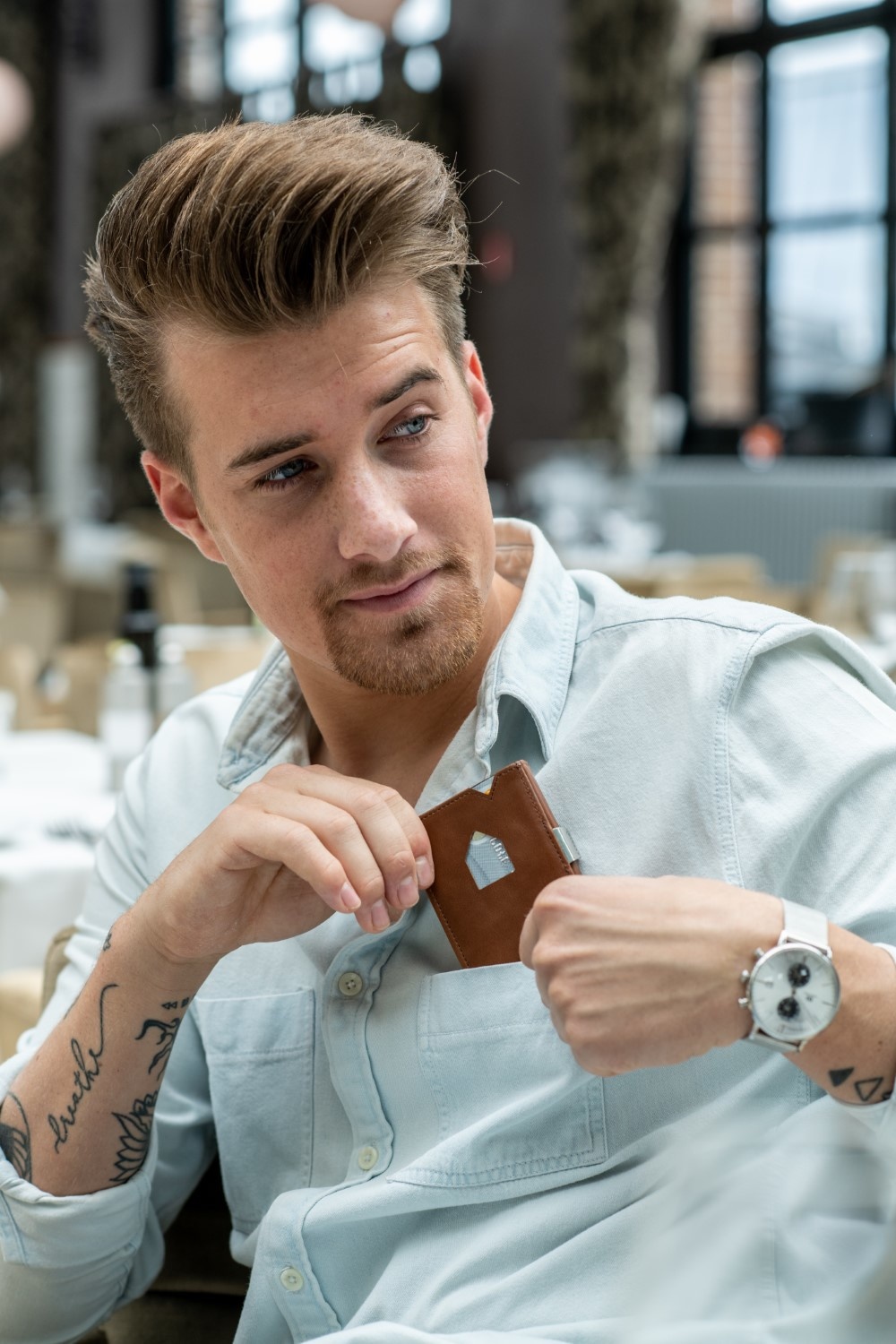 Exentri Wallet hazelnut