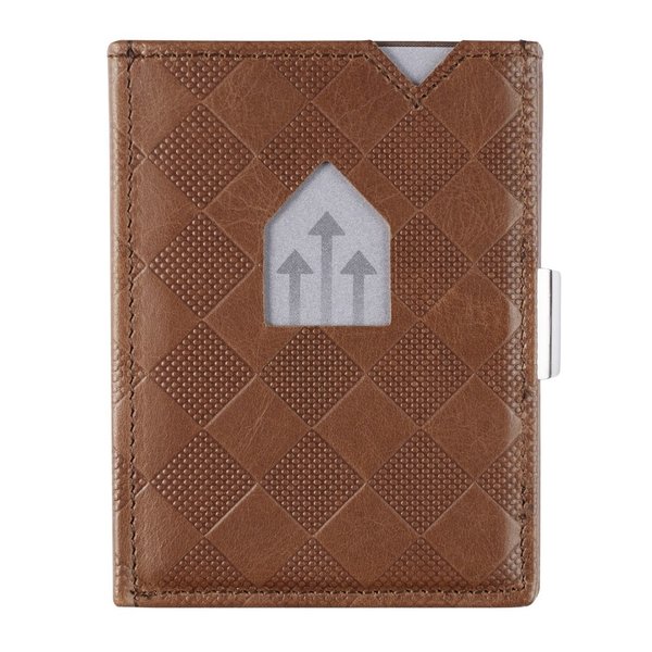 Exentri Wallet hazelnut chess