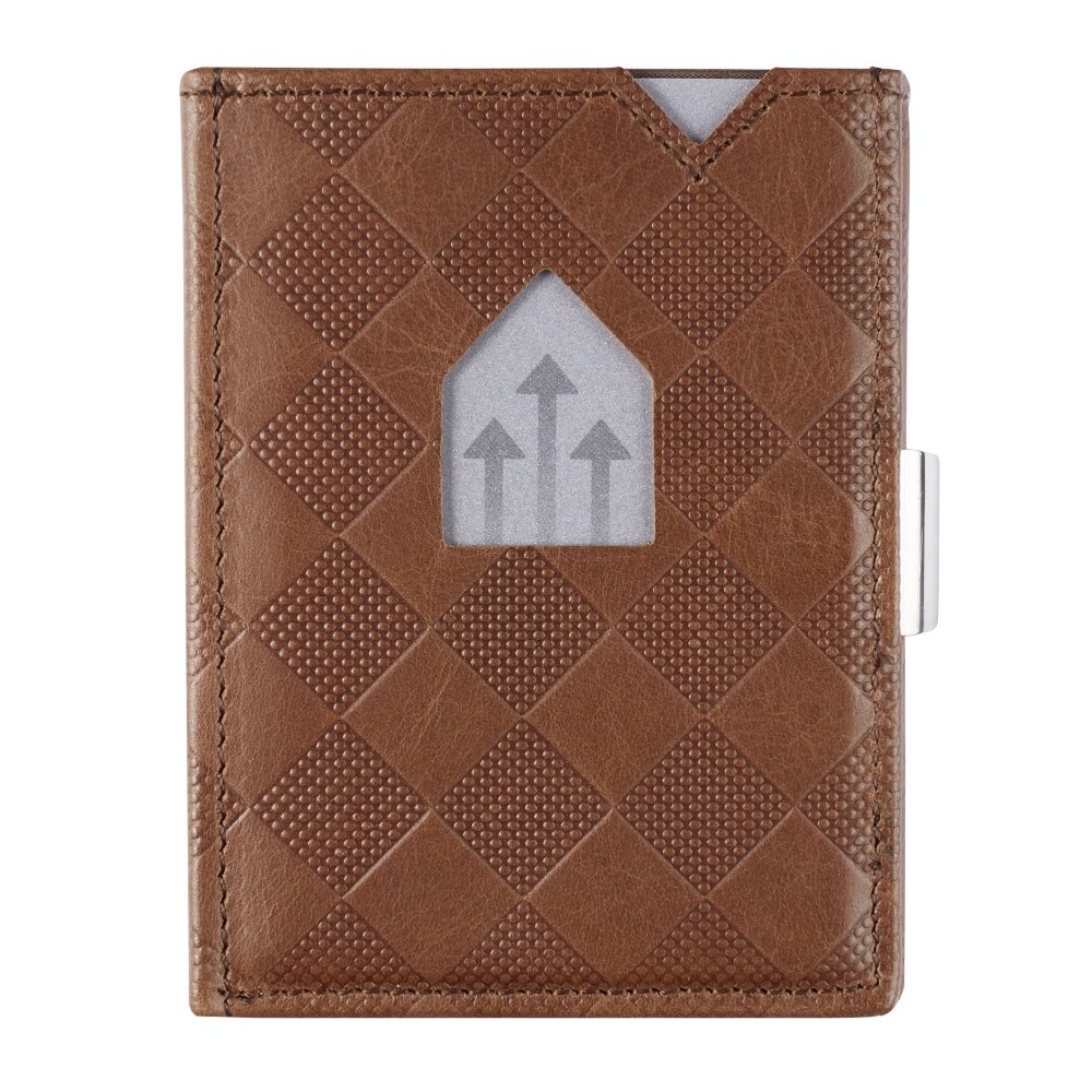 Exentri Wallet hazelnut chess