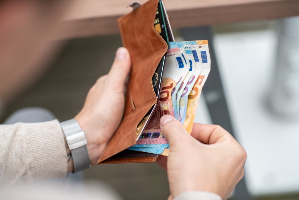 Exentri Multi Wallet sand