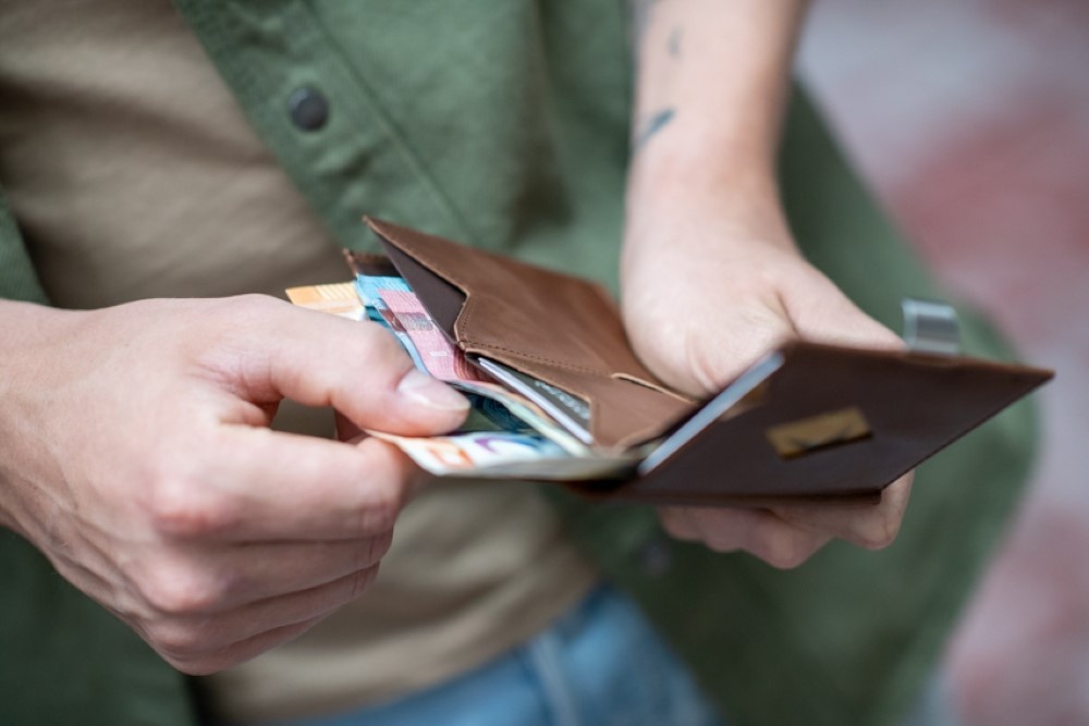 Exentri Multi Wallet hazelnut