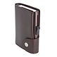 C-secure XL Coin Wallet mogano