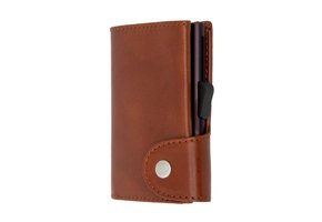 C-secure Wallet Vegetable Tanned macchiato