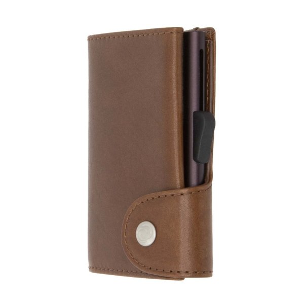 C-secure Coin Wallet Vegetable Tanned gun