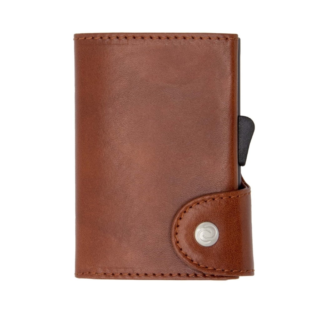 C-secure Coin Wallet Vegetable Tanned macchiato