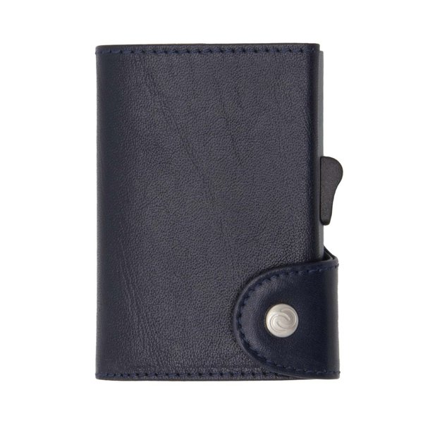 C-secure XL Coin Wallet Vegetable Tanned donkerblauw-montana