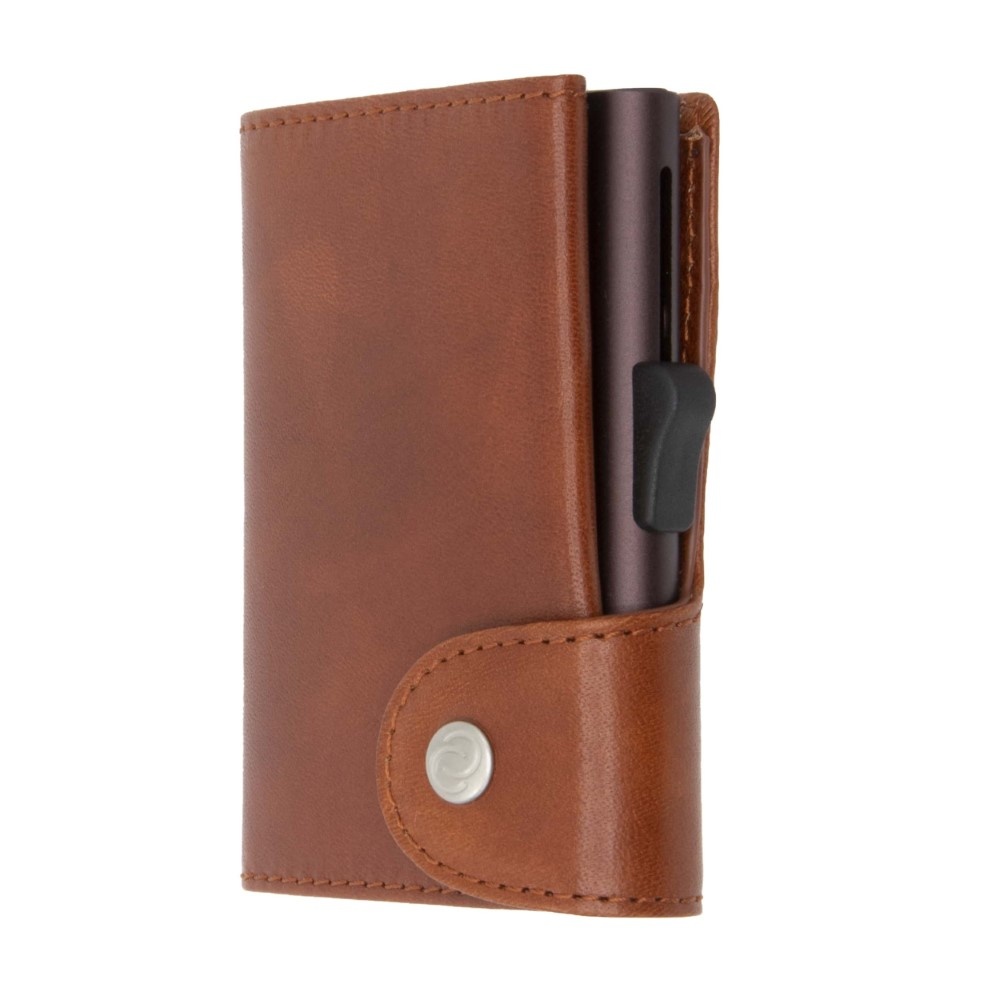 C-secure XL Coin Wallet Vegetable Tanned macchiato