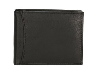 Walnor liggend model billfold zwart