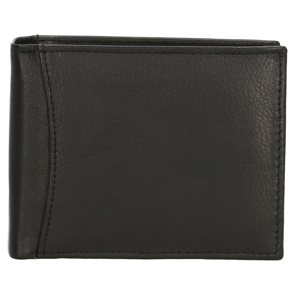 Walnor liggend model billfold zwart