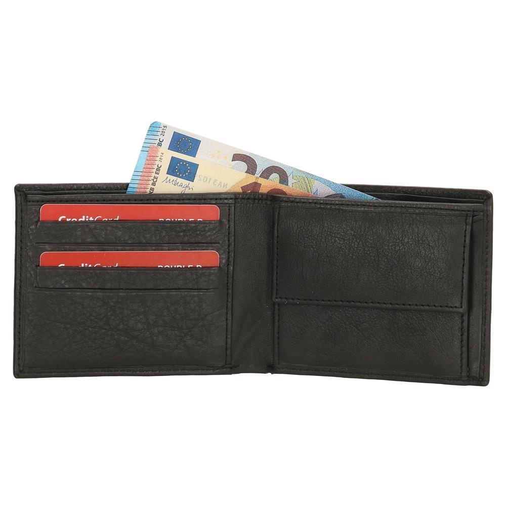 Double-D portemonnee 102 zwart