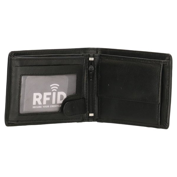 Double-D portemonnee 104 zwart