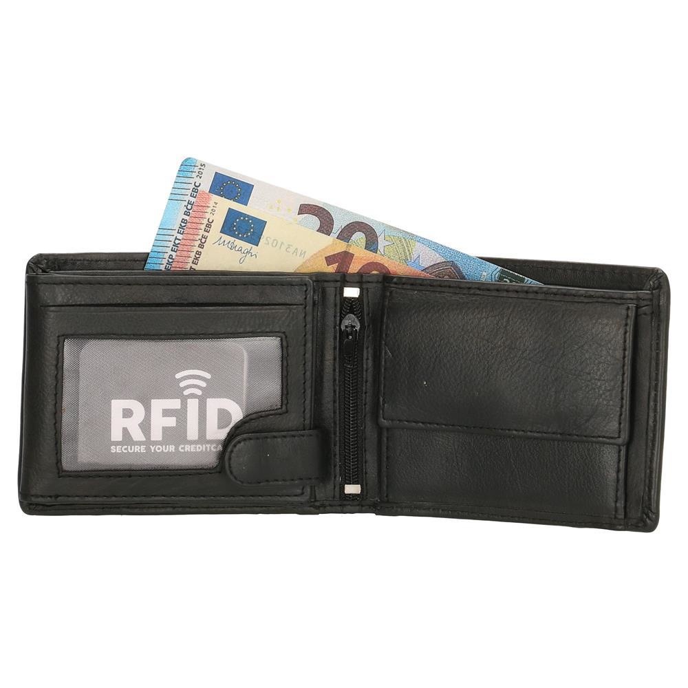 Double-D portemonnee 104 zwart