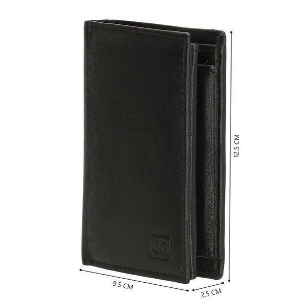 Double-D portemonnee 205 zwart