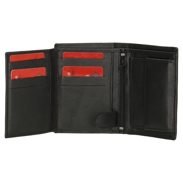 Double-D portemonnee 205 zwart