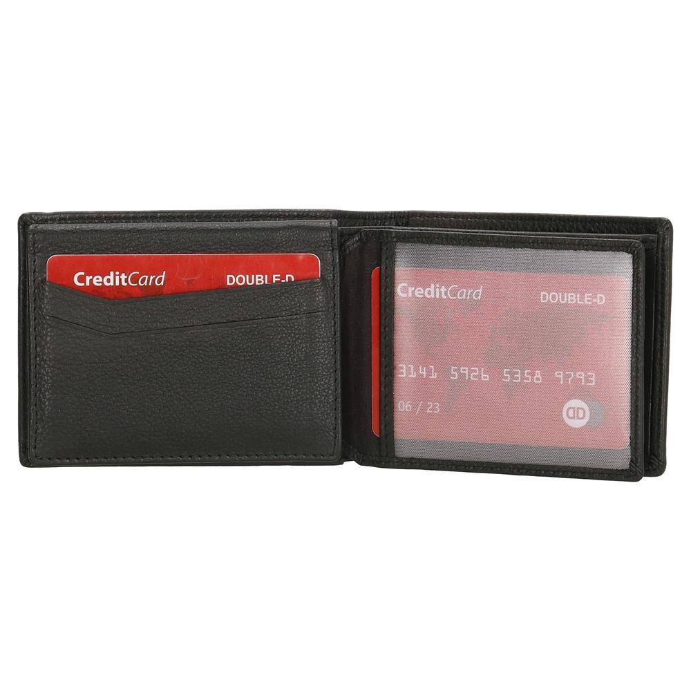 Double-D portemonnee 140 zwart