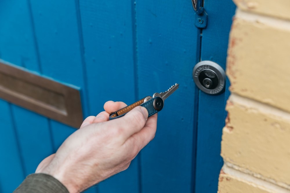 Orbitkey Crazy Horse Leather 2.0 marine blue