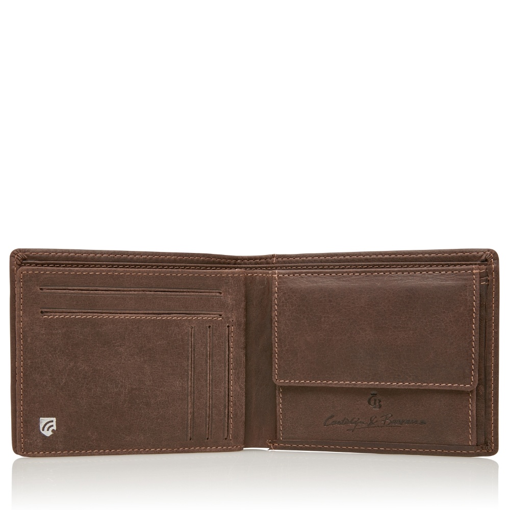 Castelijn & Beerens Canyon billfold mocca - 484150