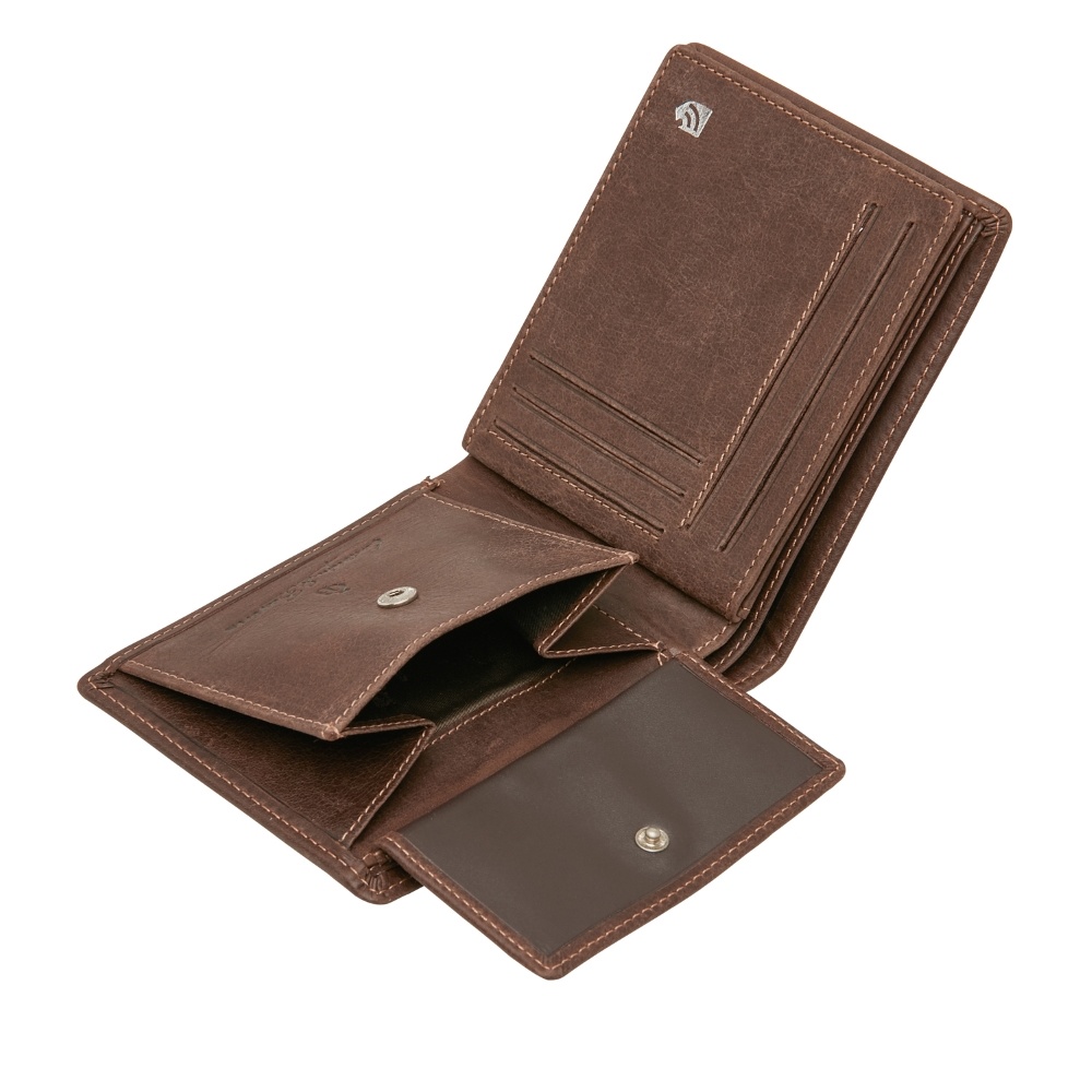Castelijn & Beerens Canyon billfold mocca - 484150