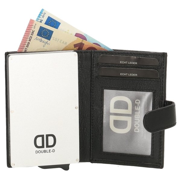 Double-D creditcardhouder 208 zwart
