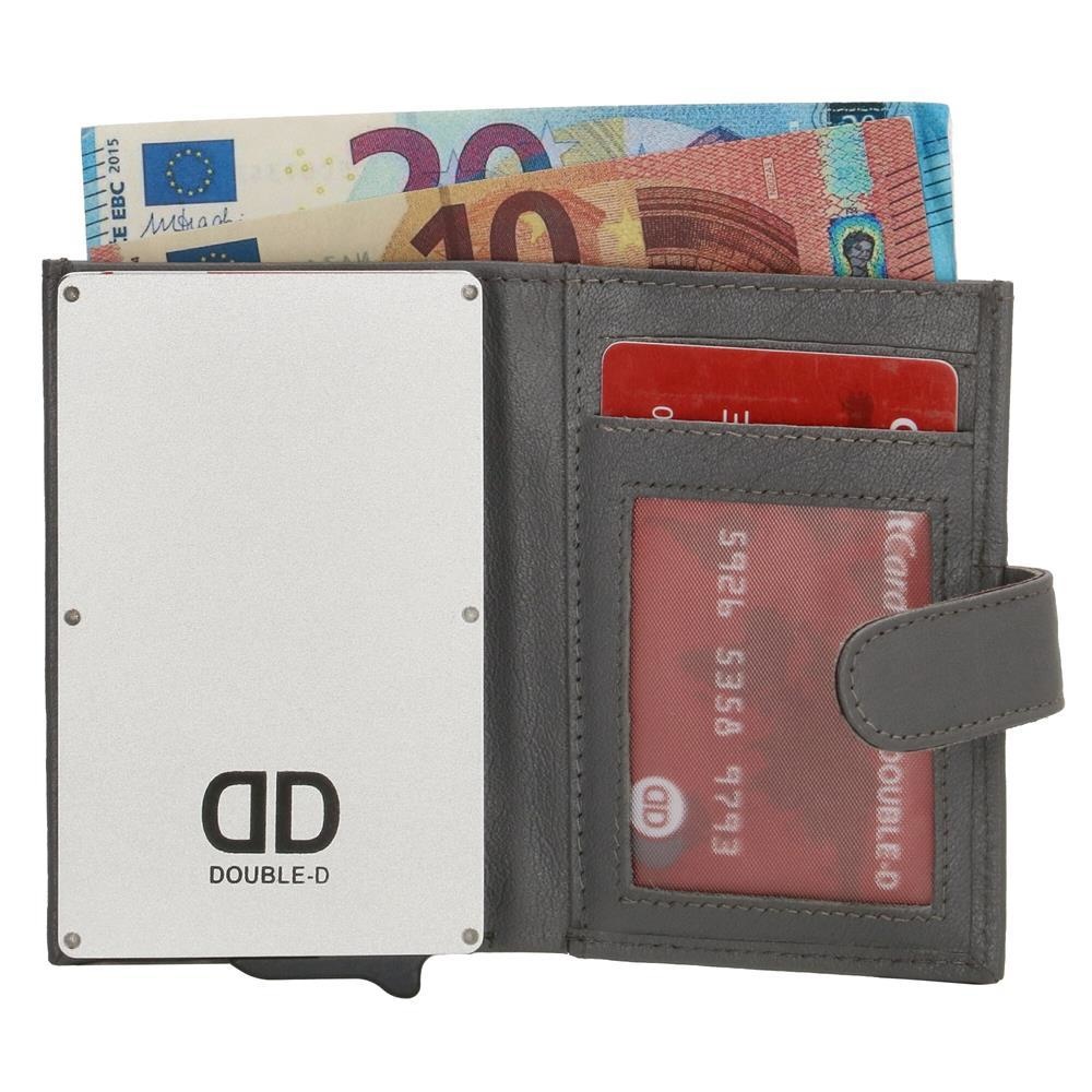 Double-D creditcardhouder 208 grijs