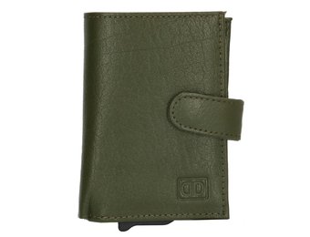 Double-D creditcardhouder 208 olijfgroen