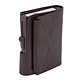 C-secure XL Coin Wallet mogano