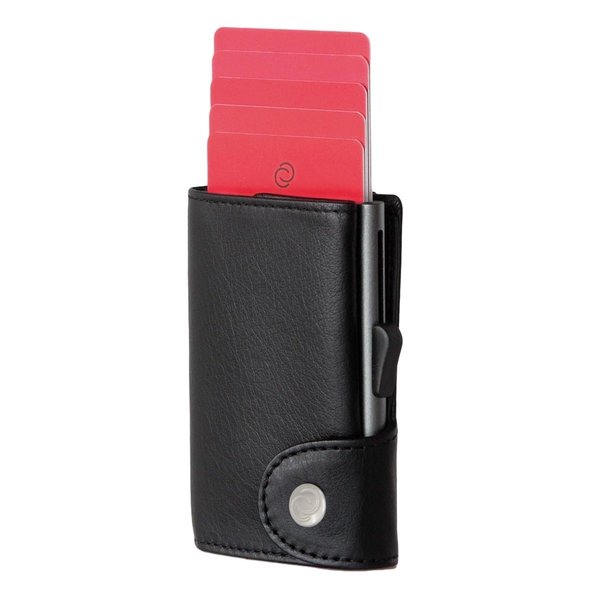 C-secure Coin Wallet Black Nero