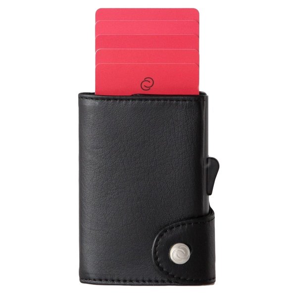 C-secure Coin Wallet Black Nero