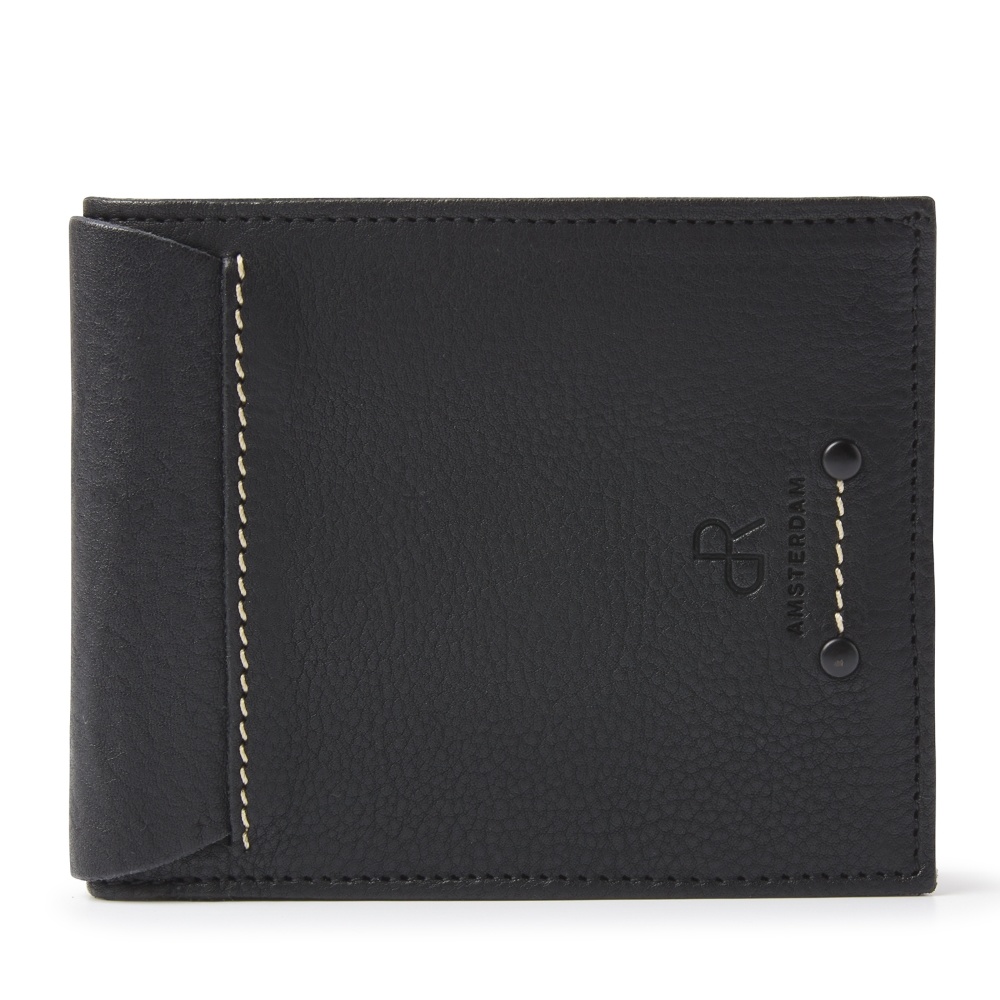 dR Amsterdam Tampa billfold zwart - 93581