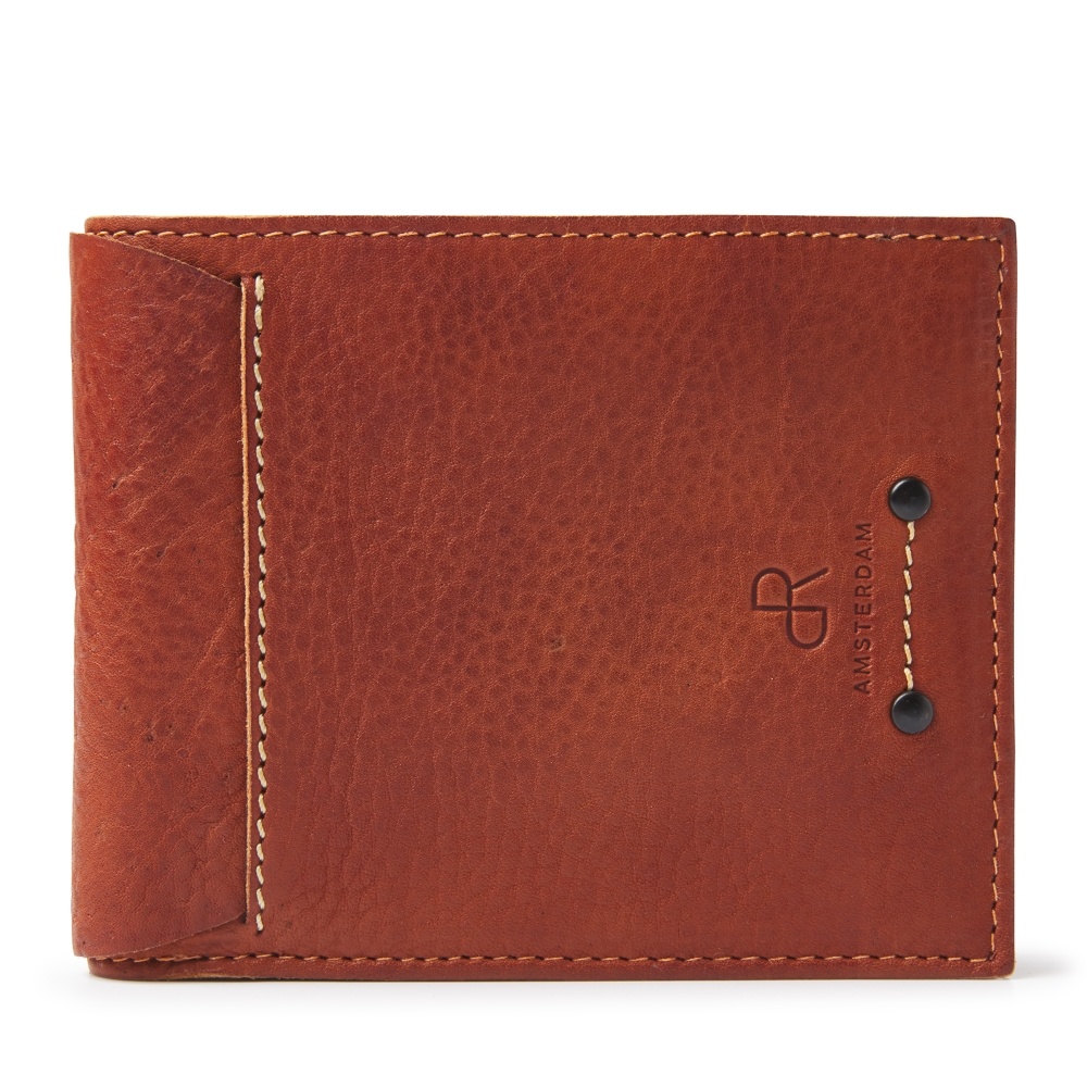 dR Amsterdam Tampa billfold camel - 93524