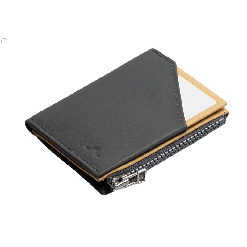 ROIK Zip Coin Grey Canary