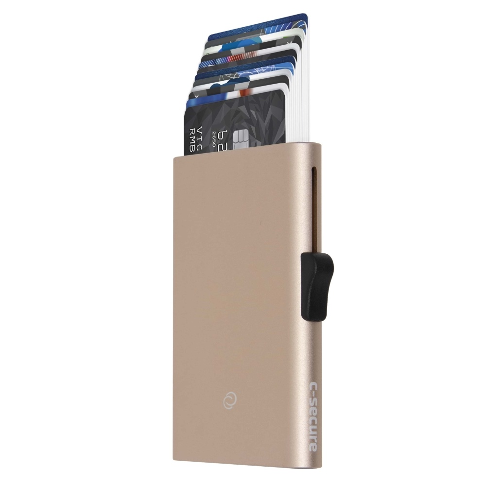 C-secure XL Cardholder champagne gold