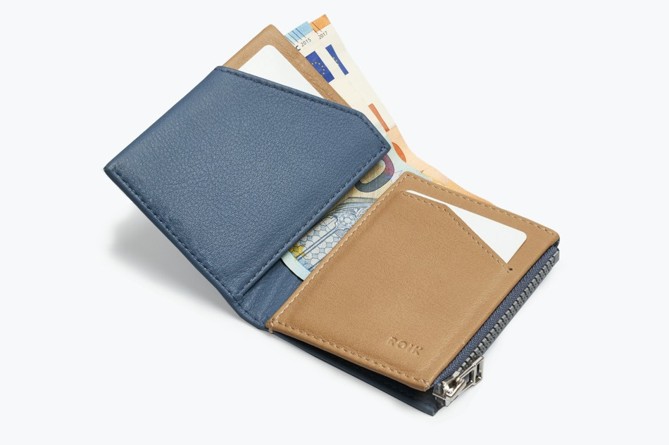 ROIK Zip Coin Blue Capri