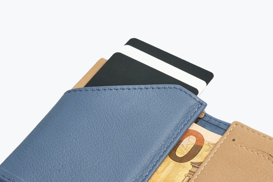 ROIK Zip Coin Blue Capri