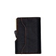 C-secure Wallet  Black Nero embossed orange