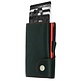 C-secure Wallet  Black Nero embossed red