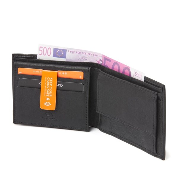 dR Amsterdam Toronto billfold zwart - 15524
