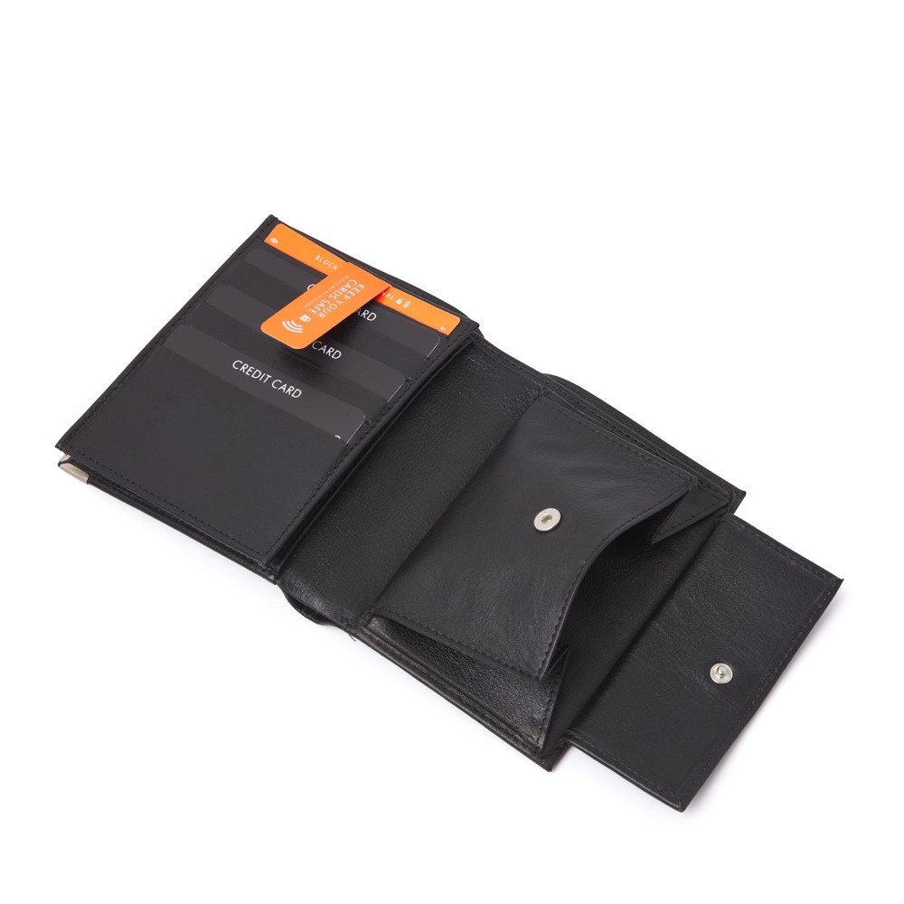 dR Amsterdam Toronto portefeuille zwart - 15704