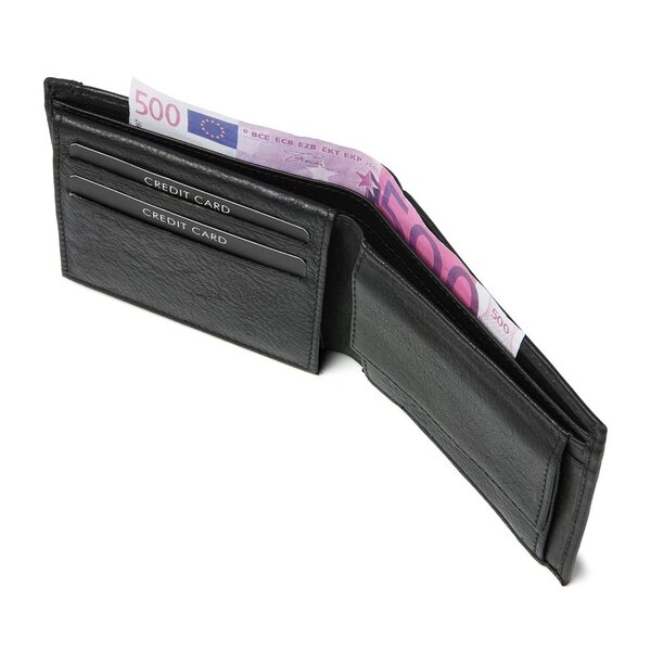 dR Amsterdam 67-Series billfold zwart - 67524