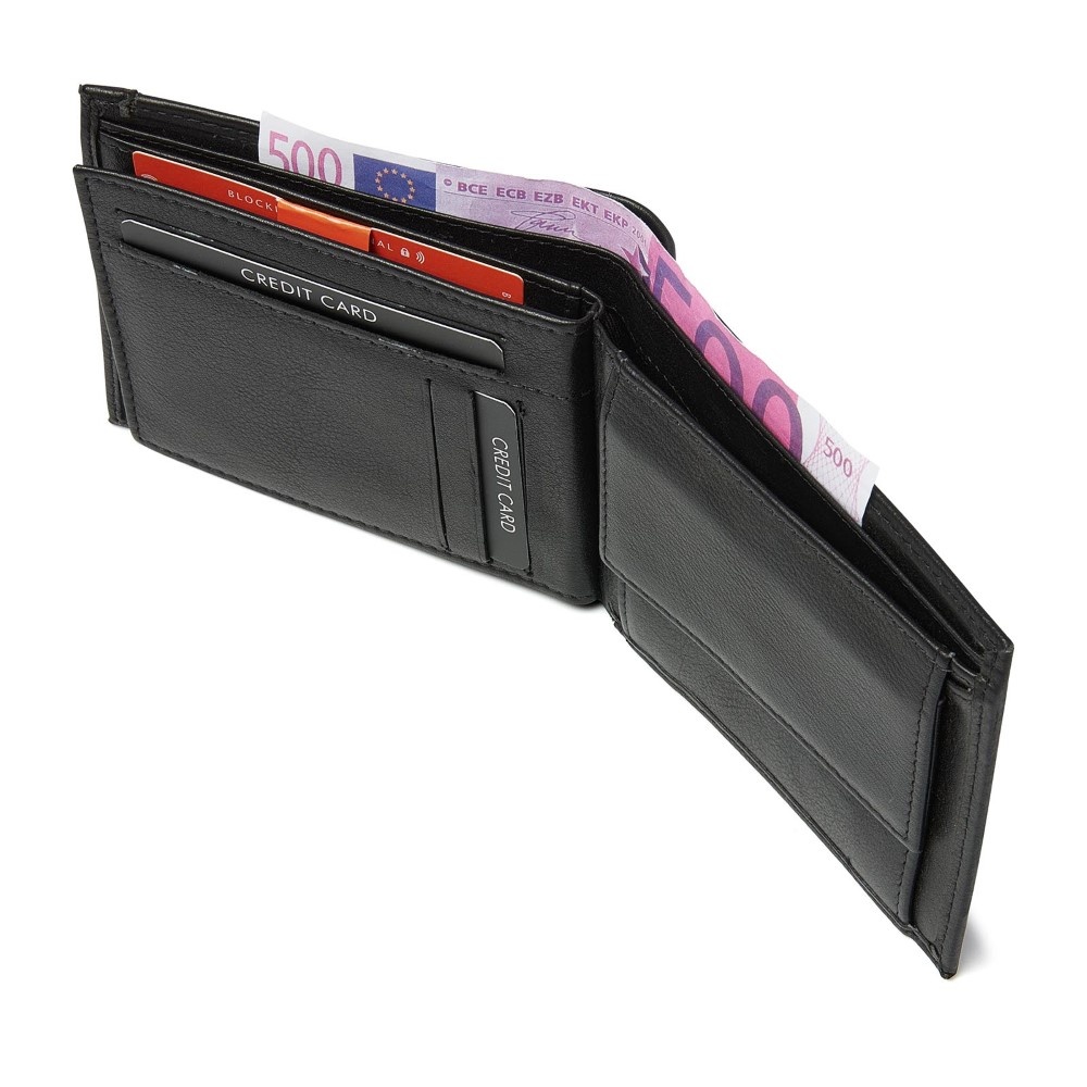 dR Amsterdam 67-Series billfold zwart - 67559